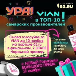 Голосуйте за нас до 10 ноября и получайте 100 рублей за каждый голос!