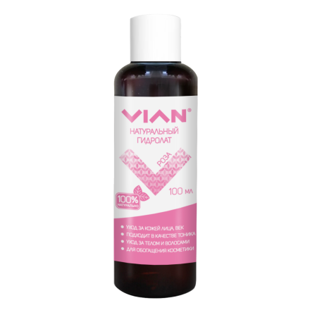 Гидролат розы VIAN, 100 мл