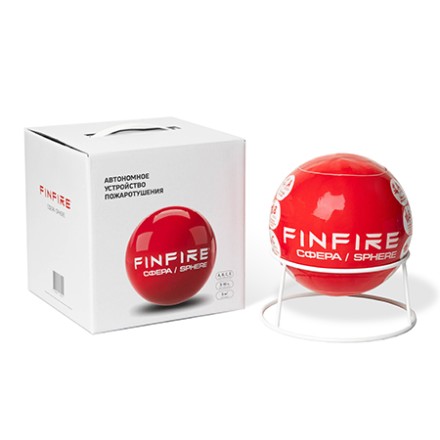 Автономная установка пожаротушения "Сфера" FINFIRE красная