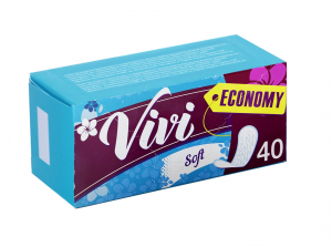 Ежедневные прокладки Vivi soft economy, 40шт