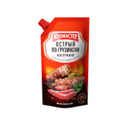 Кетчуп КУХМАСТЕР "Острый по-грузински", 260 г (дой-пак)