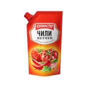 Кетчуп КУХМАСТЕР  "Чили", 260 г (дой-пак)
