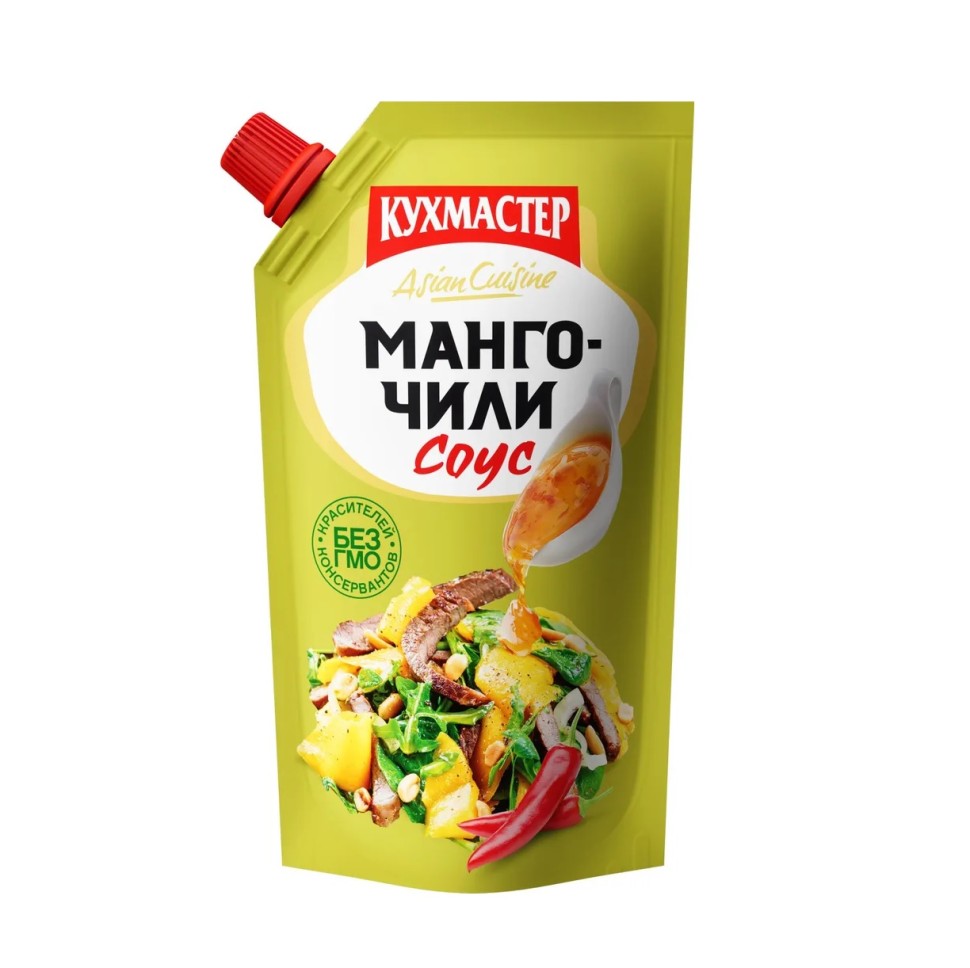 Соус КУХМАСТЕР "Манго-чили", 230 г