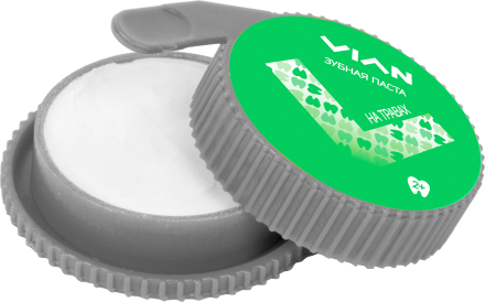Концентрированная зубная паста VIAN "НА ТРАВАХ" для детей с 2-х лет, 25 г