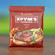 Сухарики ХРУМ`S со вкусом бекона, 40 г