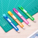 Нож канцелярский Deli, 9 мм, сталь, корп. ассорти (2) Нож канцелярский Deli, 9 мм, сталь, корп. ассорти (2)