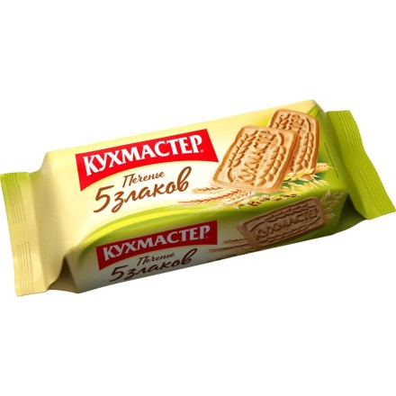 Печенье "Пять злаков" сахарное 170 г