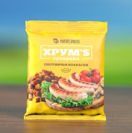 Сухарики "ХРУМ`S" со вкусом охотничьих колбасок, 100 г