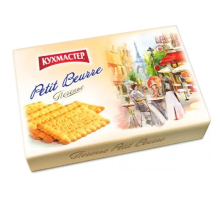 Печенье "КМ" "Petit Beurre" 420 г