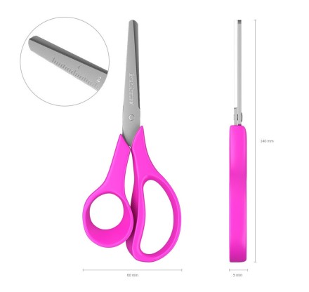 Ножницы детские EK "Joy Ergo" 14 см, блистер