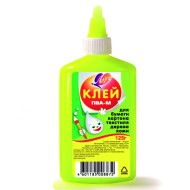 Клей ПВА-М 125 г навинчивающ. крышка, желтый флакон