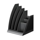 Подставка для бумаг пластиковая Regatta, Classic, черная (206297)