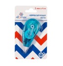 Корректирующая лента Attomex 5 мм * 4 м, прозр. корпус, фронтальный Корректирующая лента Attomex 5 мм * 4 м, прозр. корпус, фронтальный