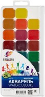 Краски акварельные 24 цв. Классика, медовые, п/упак, б/к