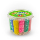 Тесто для лепки 12 цв * 24 г, в ведре