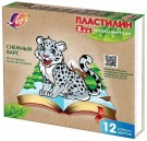 Пластилин 12 цв 180г ZOO, карт. кор.