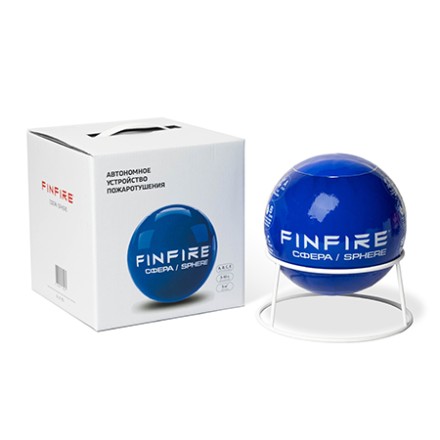 Автономная установка пожаротушения "Сфера" FINFIRE синяя
