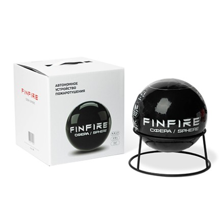 Автономная установка пожаротушения "Сфера" FINFIRE черная
