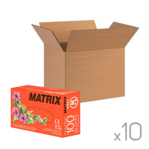 Перчатки виниловые MATRIX, размер S, 100 шт., короб 10 уп.
