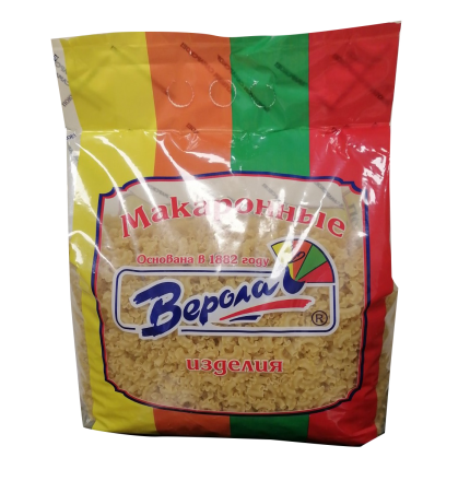 Макароны Верола Гребешки гр. В в/с, 3 кг