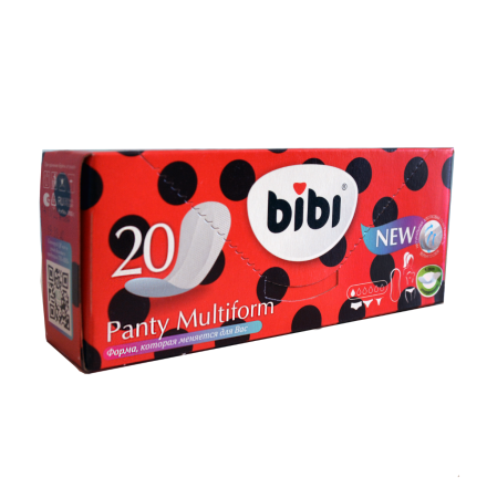Прокладки ежедневные  "BIBI" Panty Multiform, 20 шт.