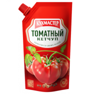 КУХМАСТЕР Кетчуп "Томатный", 500 г (дой-пак)