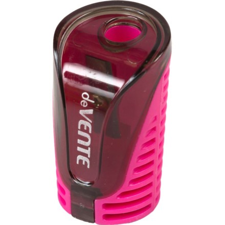 Точилка пласт. с контейнером  1 отв. "School", ассорти