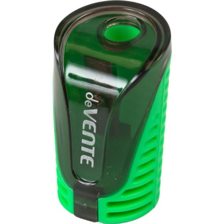 Точилка пласт. с контейнером  1 отв. "School", ассорти