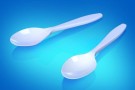 Одноразовая посуда Ложка 165 мм, цвет белый (28*100), 1 шт.