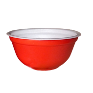 Одноразовая посуда Миска под суп (ВПС) 500 мл, цвет красный, 1 шт.