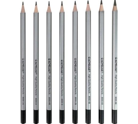 Набор карандашей  ACMELIAE ArtMate 8шт. (2H,H,HB,B,2B,4B,6B,8B) картон.уп.