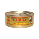Консервы мясные Паштет печеночный с зеленью №1 с ключом, 100 г Консервы мясные Паштет печеночный с зеленью №1 с ключом, 100 г