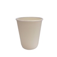 Одноразовая посуда Стакан бумажный двухслойный 250 мл, белый, 1 шт.