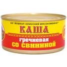 Консервы мясные Каша гречневая со свининой №8, 325 г