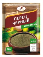 Приправа Перец черный молотый ЭВ NATUREL , 10 г