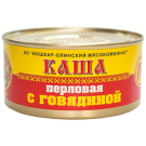Консервы мясные Каша перловая с говядиной №8, 325 г Консервы мясные Каша перловая с говядиной №8, 325 г