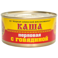 Консервы мясные Каша перловая с говядиной №8, 325 г