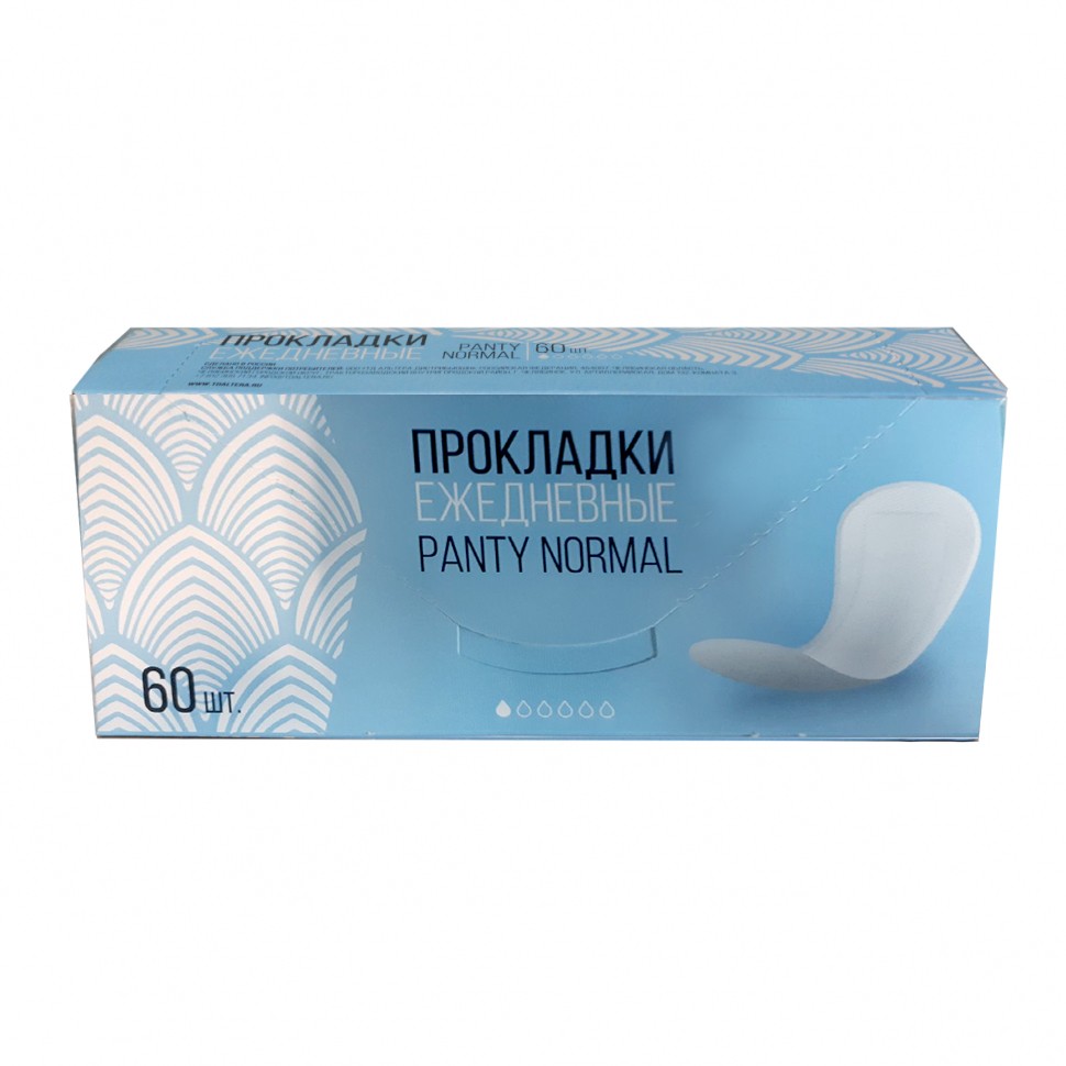 Ежедневные прокладки "BIBI" Panty Normal, 60 шт.